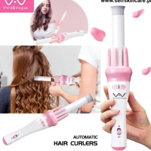 Introducing the 360° Rotating Automatic Hair Curler, the ultimate professional styling tool designed to create effortless, stunning curls with ease. With a rapid 30-second heating feature, this ceramic hair curler heats up quickly, allowing you to style your hair in no time. The innovative 360° rotating mechanism wraps your hair evenly, ensuring consistent, beautiful curls every time. This curler is suitable for all hair types, making it a versatile addition to your beauty arsenal. Its lightweight and portable design means you can easily take it wherever you go, perfect for quick touch-ups or glamorous styles on the fly. The advanced ceramic technology ensures even heat distribution, minimizing damage while enhancing shine and longevity. Engineered for simplicity and convenience, this automatic hair curler is perfect for women and girls of all ages. Whether you're aiming for loose, beachy waves or tight, defined curls, the 360° Rotating Automatic Hair Curler delivers gorgeous, long-lasting results in just seconds. Transform your hair styling routine with this essential tool and enjoy effortlessly beautiful curls every day.