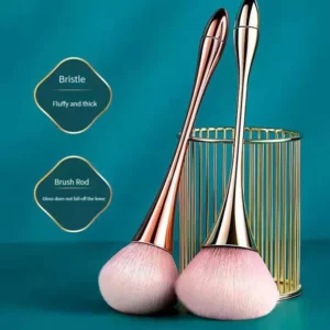 Cosmetic Brush Loose Powder Brush Oversized Highlighting Brush Blush Brush Soft Hair Makeup Fixing Powder Puff Beauty Tools