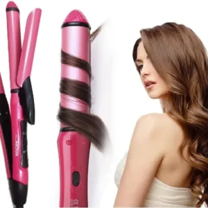 2in1 Hair Straightner and Curler (Heavy duty machine)