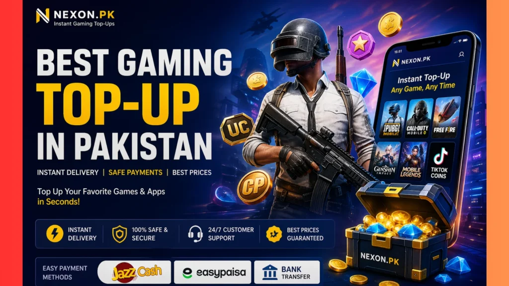 Best Gaming Top-Up in Pakistan