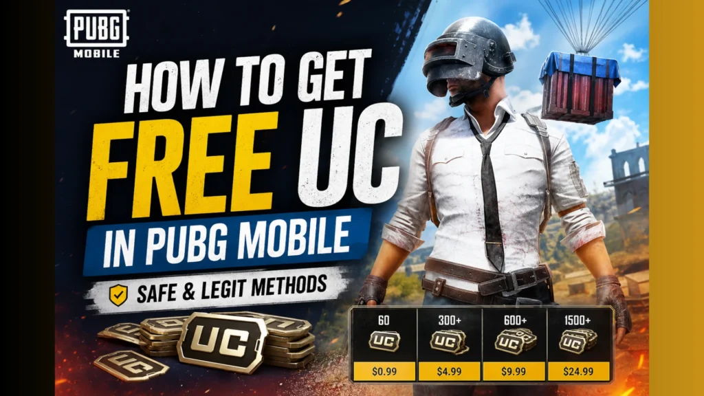 How to Get Free UC in PUBG Mobile