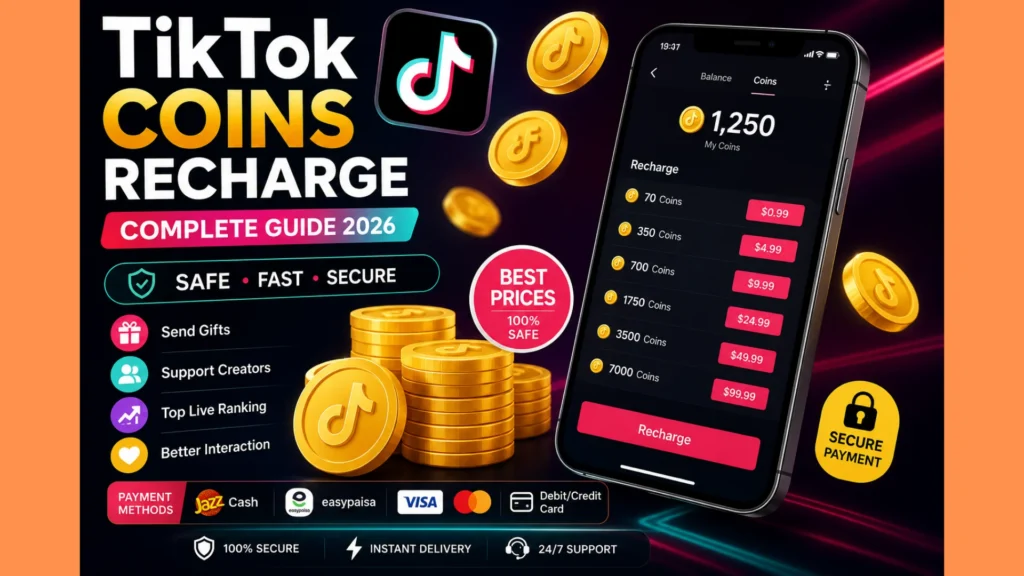 TikTok Coins Recharge Guide