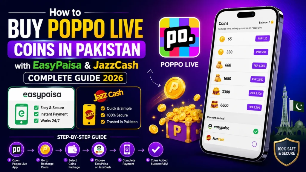 how to by poppo live coins in pakistanhow to by poppo live coins in pakistan