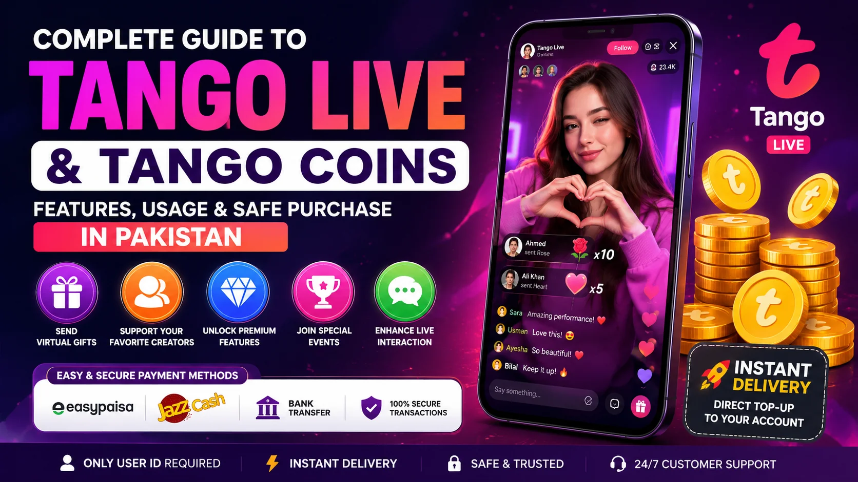 Complete Guide to Tango Live and Tango Coins – Everything You Need to Know