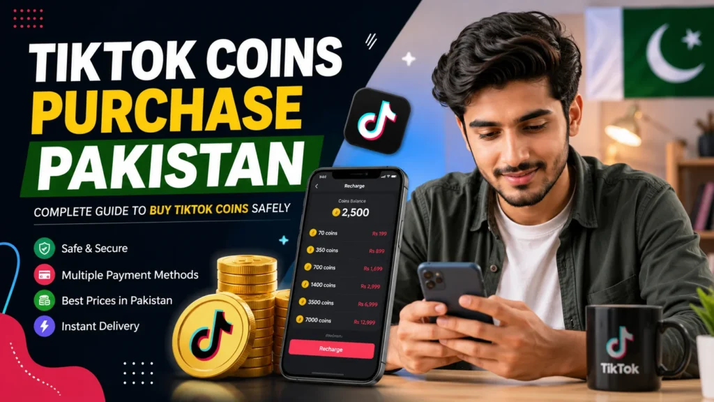 TikTok Coins Purchase Pakistan