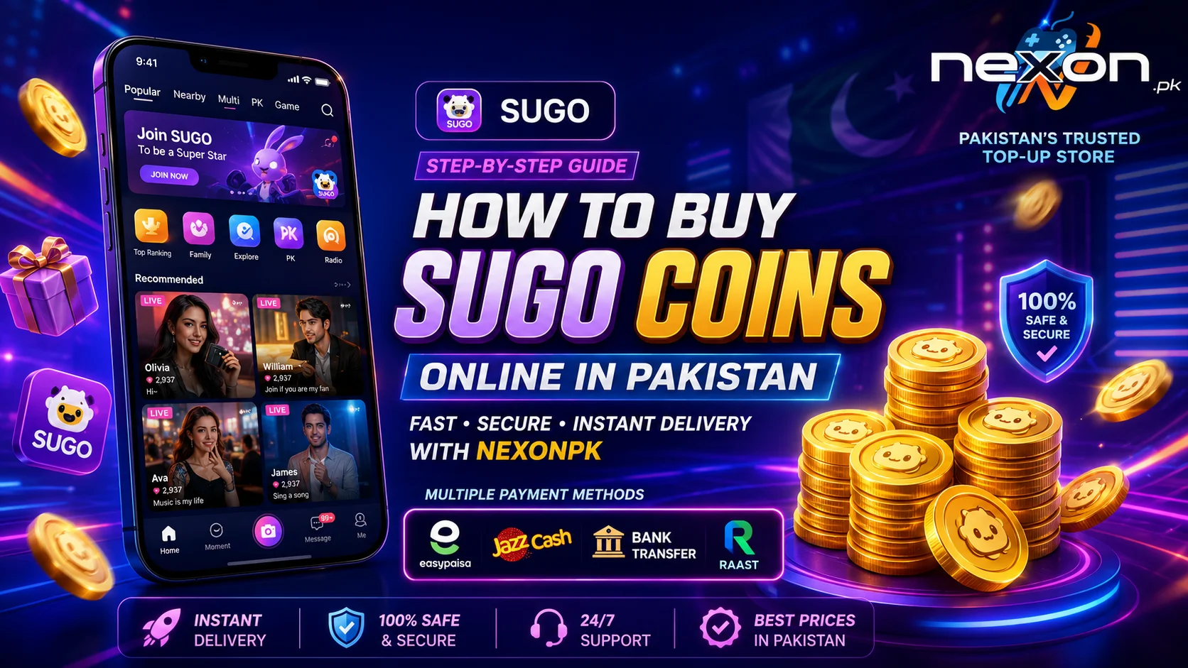 Buy Sugo Coins Online in Pakistan