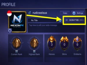 How to Find Mobile Legends User ID and Zone ID