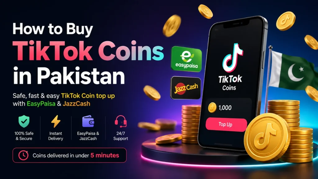 How to Get TikTok Coins Safely A Complete Guide in 2026 by nexon.pk
