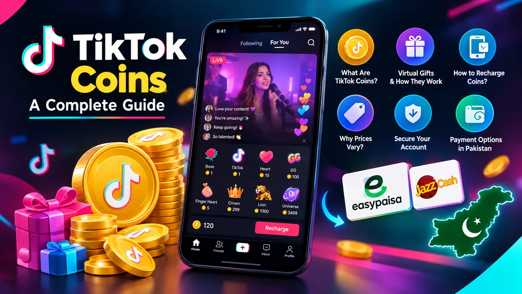 How TikTok Coins Work A Complete Guide by nexon.pk