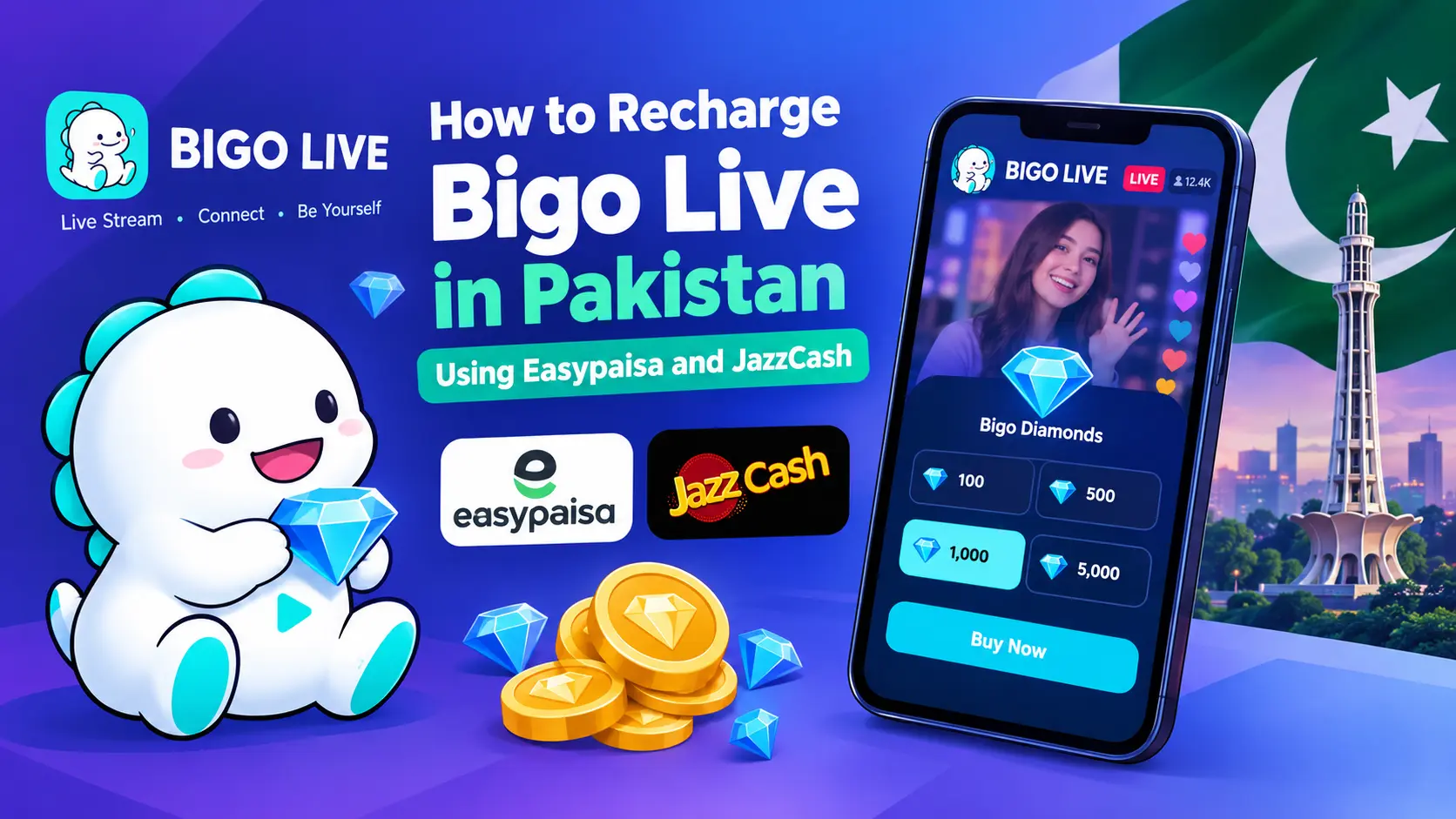 Recharge Bigo Live in Pakistan